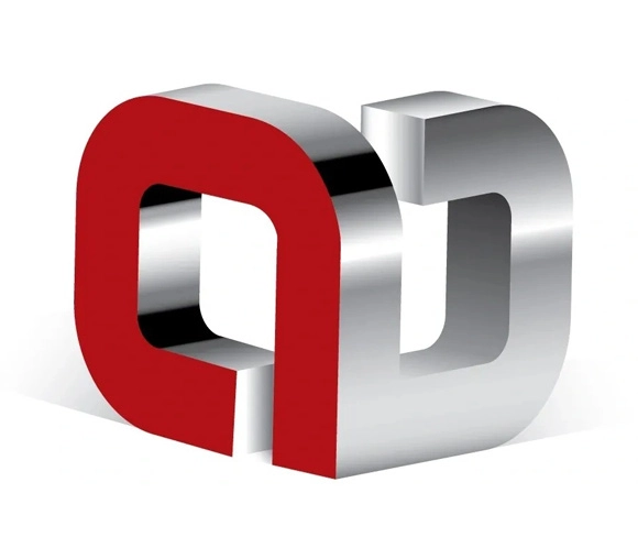 A red and silver logo is shown.